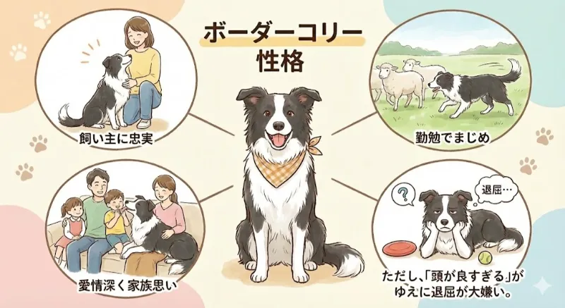 ボーダーコリーの性格